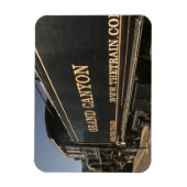 USA, Arizona, Williams: Grand Canyon Railroad Magnet (Vertikal)