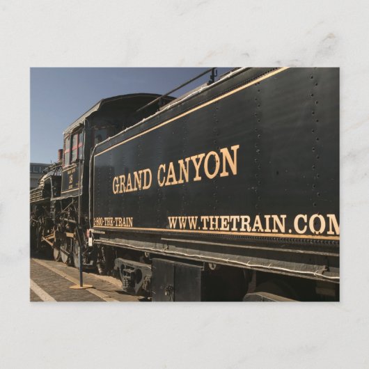USA, Arizona, Williams: Grand Canyon Railroad Postkarte (Vorderseite)