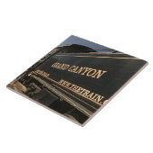 USA, Arizona, Williams: Grand- Canyoneisenbahn Fliese (Seite)