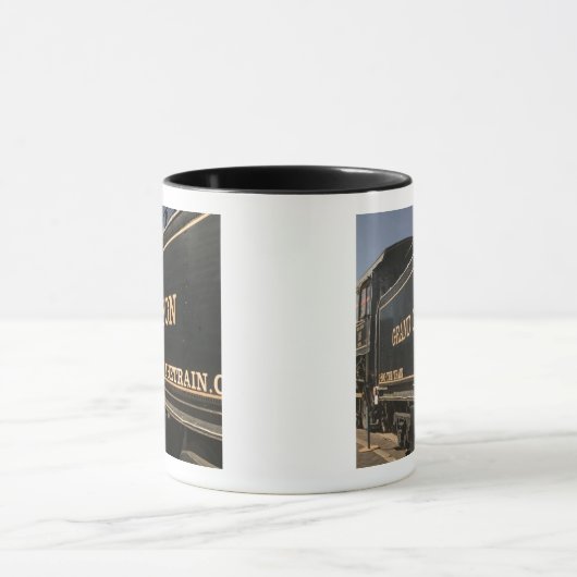 USA, Arizona, Williams: Grand- Canyoneisenbahn Tasse (Zentrum)