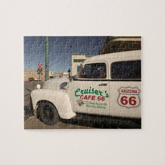 USA, Arizona, Williams: Kreuzer-Café 66 alt Puzzle (Horizontal)