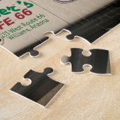 USA, Arizona, Williams: Kreuzer-Café 66 alt Puzzle (Seite)