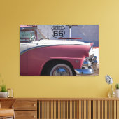 USA, Arizona, Williams. Rt. 66 Stadt, 1950 Leinwanddruck (Insitu (Wohnzimmer))