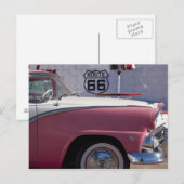 USA, Arizona, Williams. Rt. 66 Stadt, 1950 Postkarte (Vorne/Hinten)