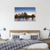 USA, Arkansas, Little Rock, City Skyline Leinwanddruck (Insitu (Schlafzimmer))