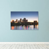 USA, Arkansas, Little Rock, City Skyline Leinwanddruck (Insitu (Holzboden))