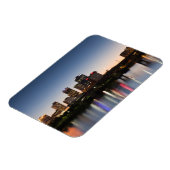 USA, Arkansas, Little Rock, City Skyline Magnet (Linke Seite)