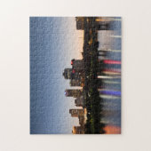 USA, Arkansas, Little Rock, City Skyline Puzzle (Vertikal)