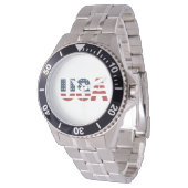 USA. ARMBANDUHR (Schrägansicht)