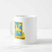 USA-Armee-Heeresnachrichtendienst-Insignien Kaffeetasse (Vorderseite Links)
