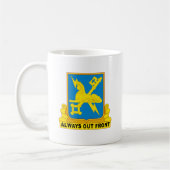 USA-Armee-Heeresnachrichtendienst-Insignien Kaffeetasse (Links)