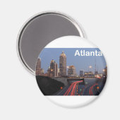 USA Atlanta (St.K.) Magnet (Vorderseite/Rückseite)