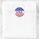 USA - Aufkleber (Tasche)