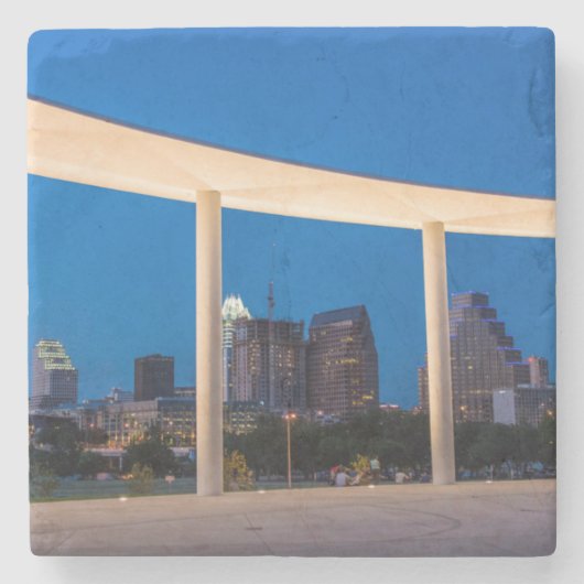 USA, Austin, Texas USA, Texas, Austin Steinuntersetzer (Vorderseite)