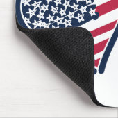 USA Australien Liebe Mousepad (Ecke)