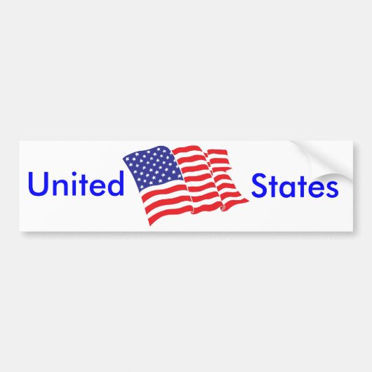 USA AUTOAUFKLEBER (Vorne)