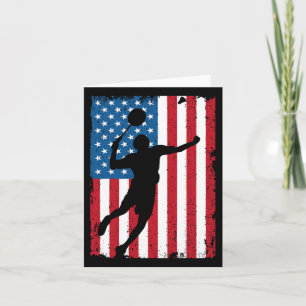 Usa Badminton Flag Vintage Sportflagge Karte