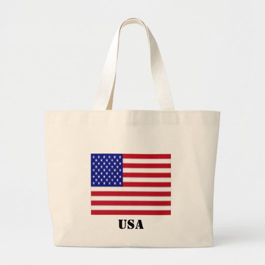 USA Bag Jumbo Stoffbeutel (Vorne)