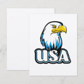 USA Bald Eagle (limitierte Blue Edition) (Vorne/Hinten)