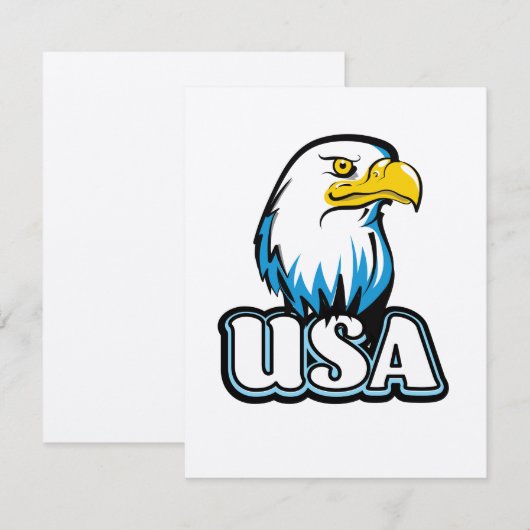 USA Bald Eagle (limitierte Blue Edition) (Vorne/Hinten)