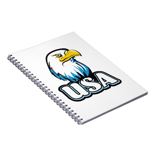 USA Bald Eagle (limitierte Blue Edition) Notizblock (Rechte Seite)