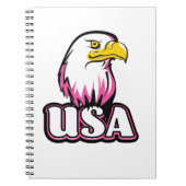 USA Bald Eagle Notizblock (Vorderseite)