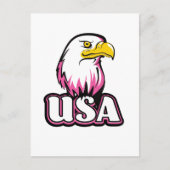 USA Bald Eagle Postkarte (Vorderseite)