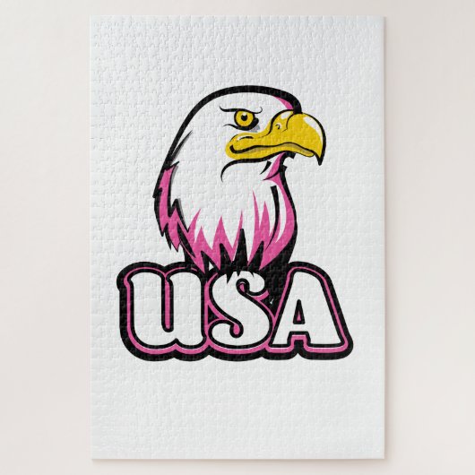 USA Bald Eagle Puzzle (Vertikal)