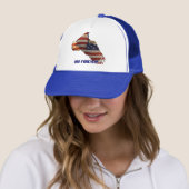 USA Bald Eagle & US Flag USA FOREVER Hat Truckerkappe (Beispiel)