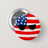 USA-Ball Button (Vorne & Hinten)