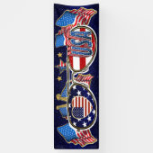 USA BANNER (Vertikal)