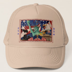 USA Baseball Cap Truckerkappe