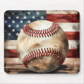 USA Baseball Mouse Pad Mousepad (Vorne)