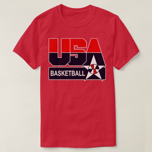 USA Basketball Dream Team 92 Retro 1 T-Shirt (Design vorne)