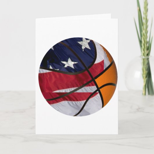 USA Basketball Karte (Vorderseite)