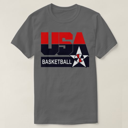 USA Basketball Mütze T-Shirt (Design vorne)