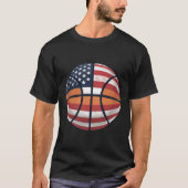 USA Basketball Shirt American Flag Basketball Tee (Vorderseite)