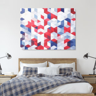 USA Bauhaus Geometrie Art Leinwanddruck