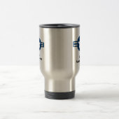 USA Be Awsome blue Reisebecher (Mittel)