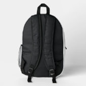 USA BEDRUCKTER RUCKSACK (Rückseite)