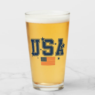 USA Beer Glas