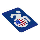 USA behindert Magnet (Rechte Seite)