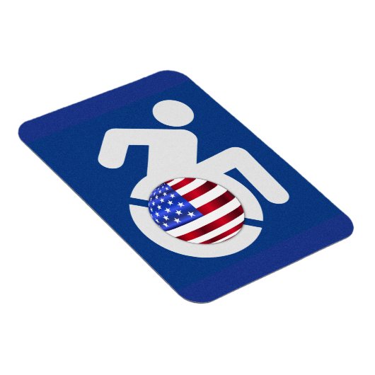 USA behindert Magnet (Rechte Seite)