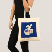 USA behindert Tragetasche (Vorderseite (Produkt))