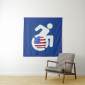 USA behindert Wandteppich (Beispiel)