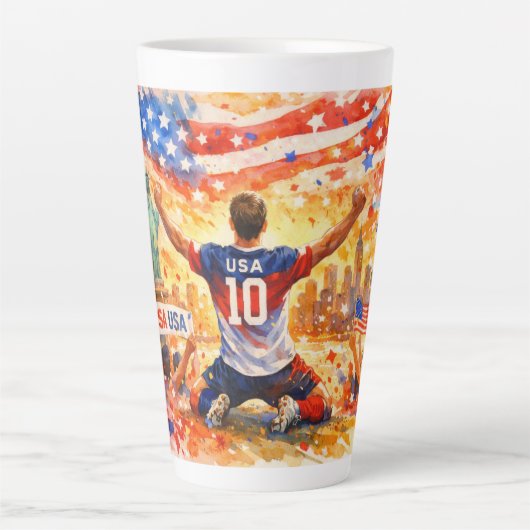 USA bei der Weltmeisterschaft 2026 Milchtasse (Vorderseite)