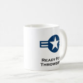 USA bereit für Durcheinander Kaffeetasse (VorderseiteRechts)