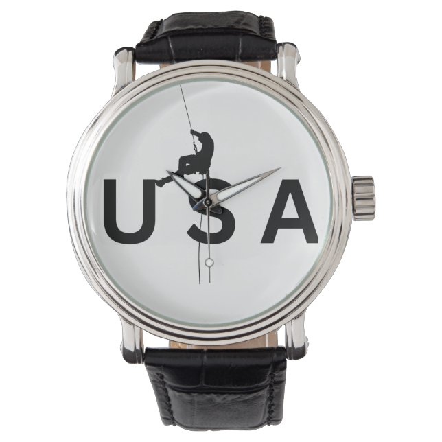 USA Bergsteigen Armbanduhr (Vorderseite)