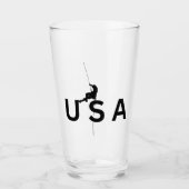 USA Bergsteigen Glas (Vorderseite)