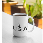 USA Bergsteigen Kaffeetasse